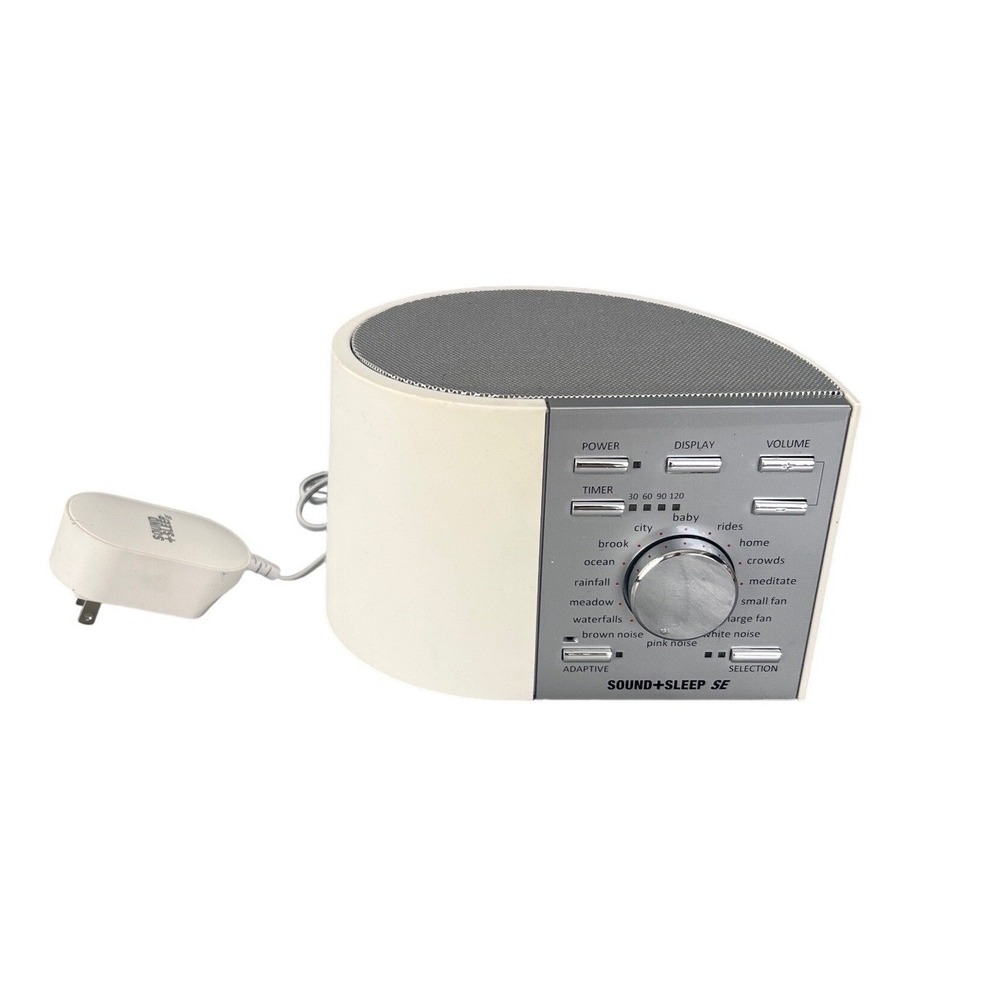 Sound+Sleep SE Special Edition High Fidelity Sleep Sound Machine White ASM1002
